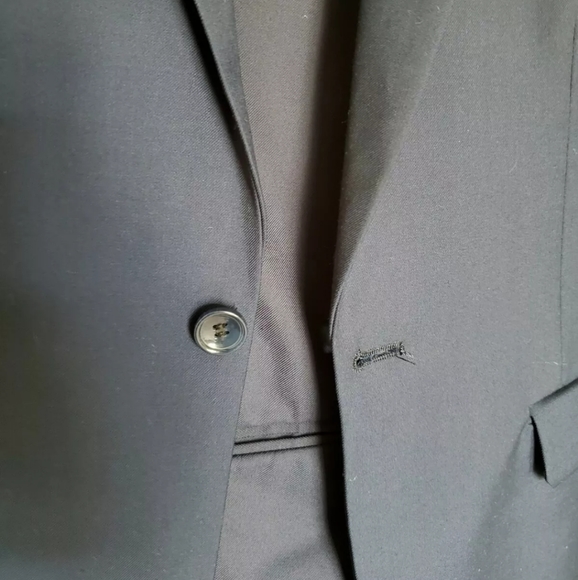 Mens Navy Blue YFFUSHI Suit - Picture 6 of 8